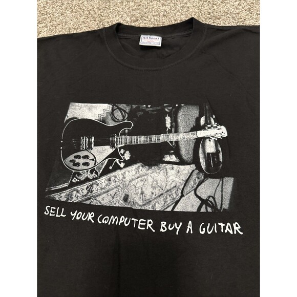 Vintage Tom Petty Sell Your Computer Buy A Guitar T-Shirt Men’s Size XL Pristine - Picture 2 of 7